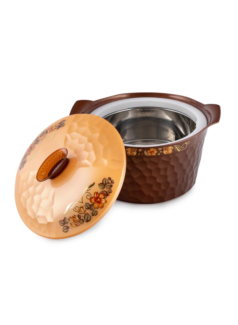 British Chef 3 Pieces Hot Pot Set Hexon Florenza Jumbo Brown 4500 I 3500 I 2500ML - Image 2