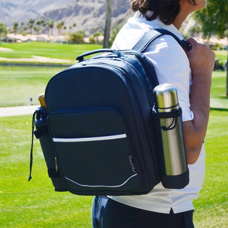 Picnic at Ascot Original Equipped 2 Person Picnic Backpack with Coffee Service, Cooler & Insulated Wine Holder - Designed & Assembled in the USA - Image 3
