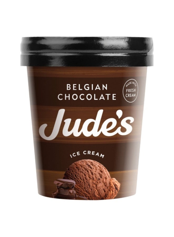 Ice Cream, Belgian Chocolate - 460ml, UK