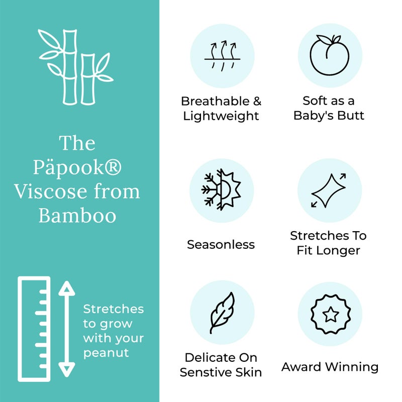 Posh Peanut Swaddle Blanket & Headband Set - Viscose from Bamboo Stretchy Baby Swaddle for Newborn Girls, Receiving Blanket or Nursing Cover - Image 3