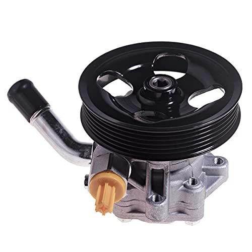 AUQDD 20-1039 Power Steering Pump (For 3.6L V6) Compatible With 2012 13 14 15 16 2017 Jeep Wrangler 2018 Wrangler JK (Power Assist Pump Replace 96-1039 5154400AC) - Image 1