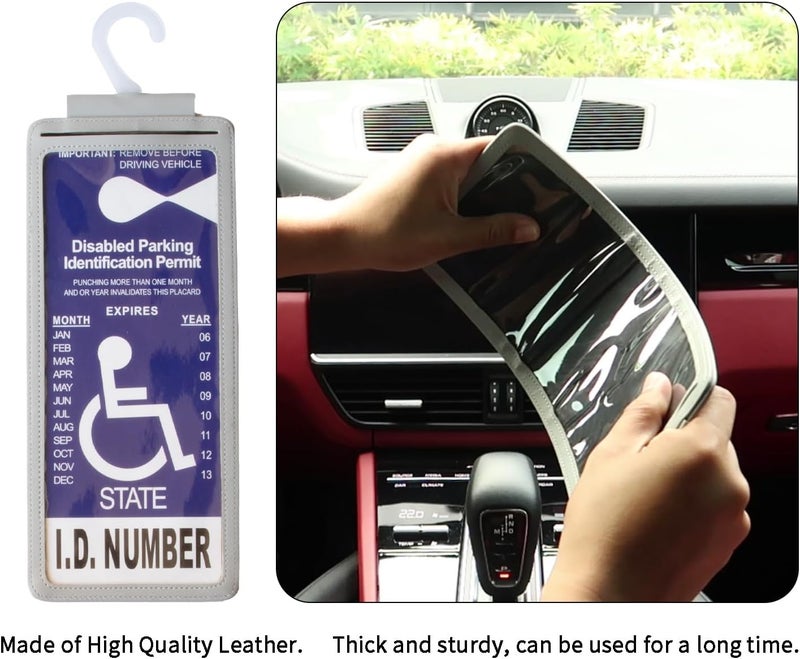 Yuoyar Ultra Transparent Handicap Placard Holder - Image 5