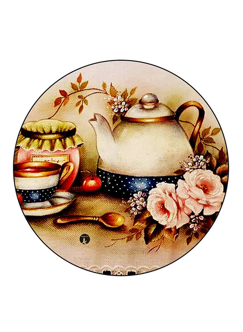 RKN Vintage Art Printed Mouse Pad Multicolour