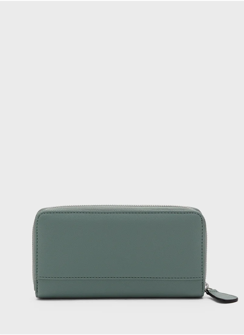 جس Niko Medium Zip Around Wallet