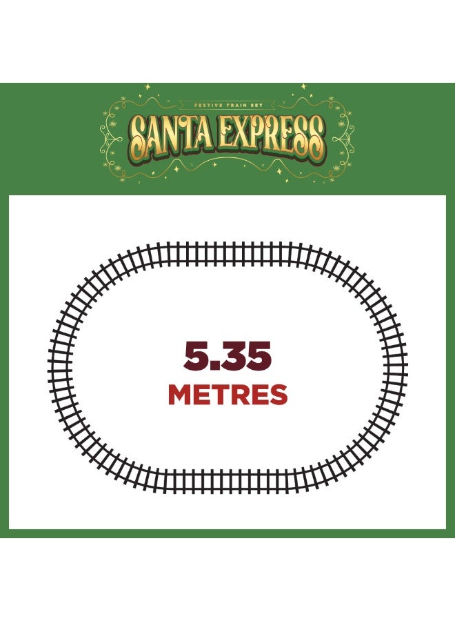 ماد_تويز SANTA EXPRESS TRAIN WITH STEAM, SOUND AND LIGHT - Image 4