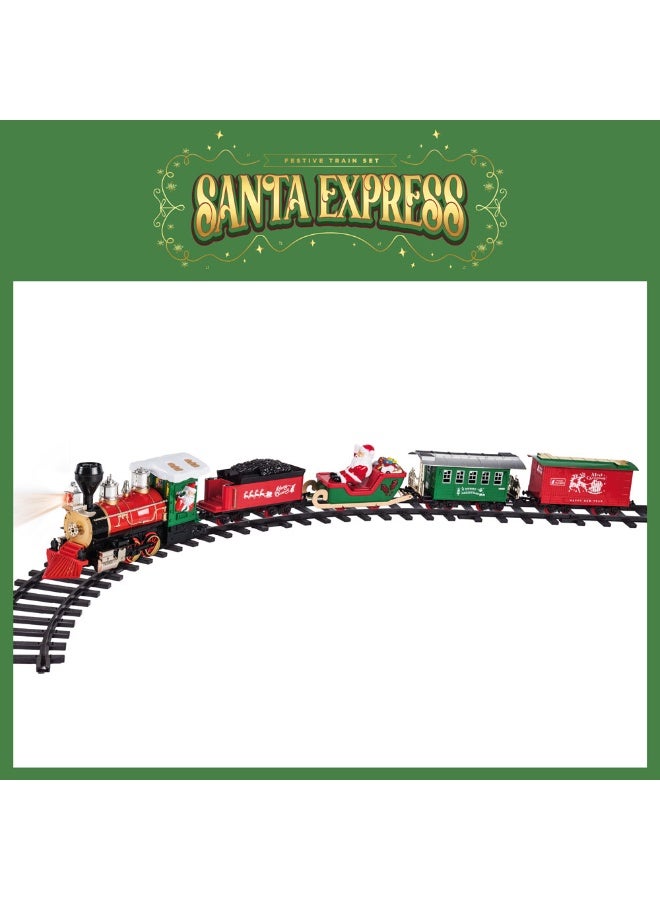 ماد_تويز SANTA EXPRESS TRAIN WITH STEAM, SOUND AND LIGHT - Image 3