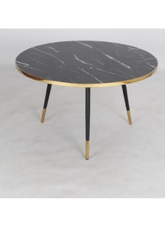 Marble coffee table with a modern design
