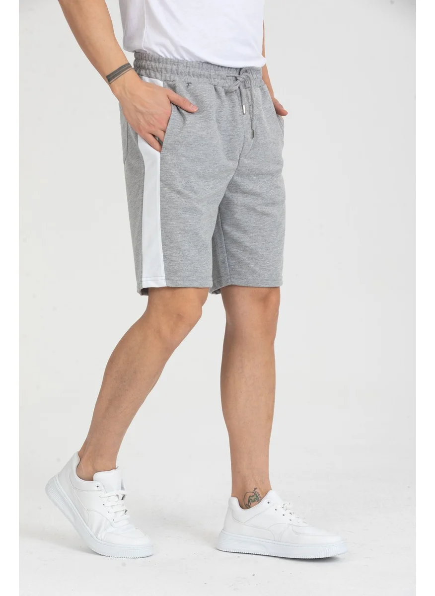 Twenty3 Men's Basic Stripe Detailed Pocket Shorts