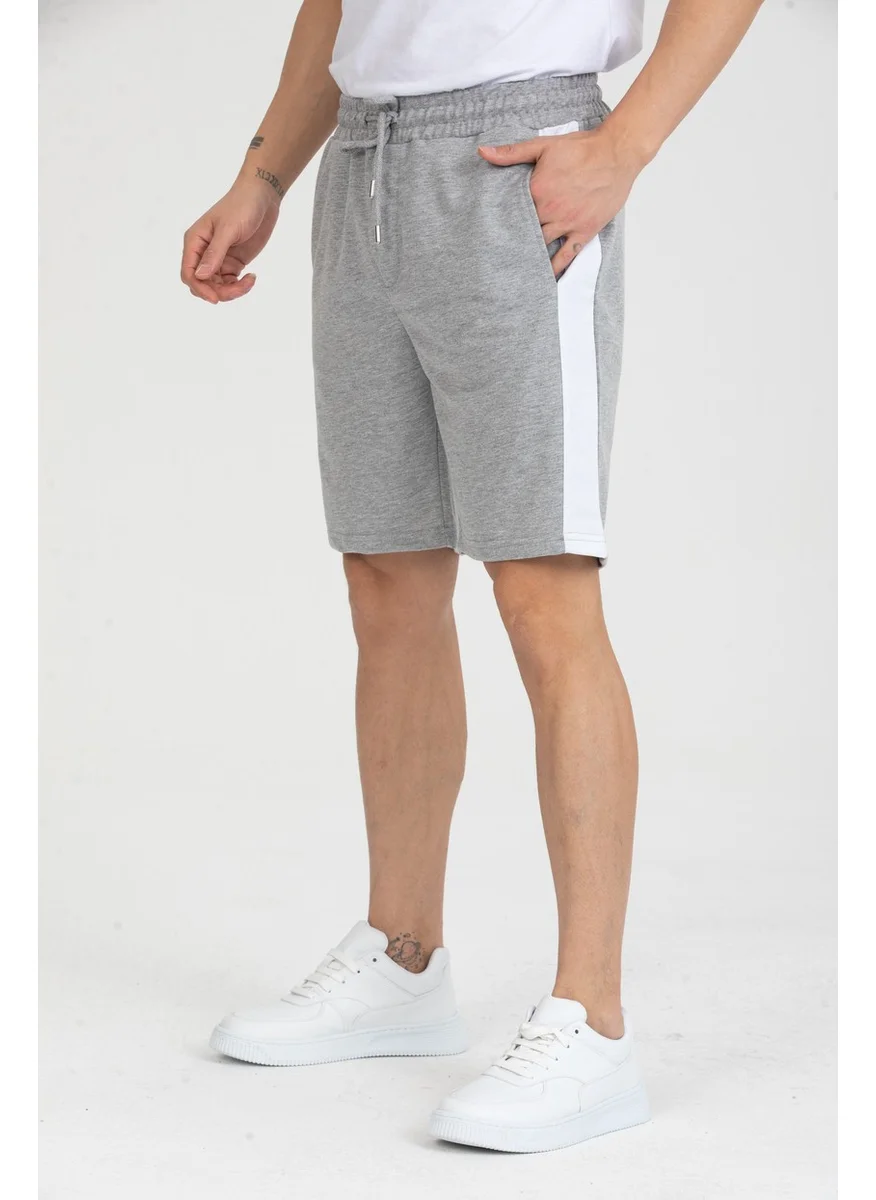توينتي3 Men's Basic Stripe Detailed Pocket Shorts