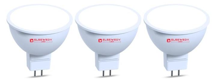 السويدى عدد 3 لمبات كاسة ليد السويدي 4.5 وات اضاءة ورم