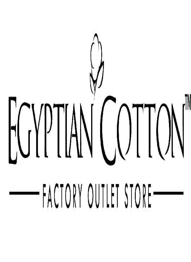 Egyptian Bedding Luxurious Twin/Twin XL Size Goose Down Feather Comforter Down Feather Fiber Duvet 100% Egyptian Cotton Cover - Baffle Box Design - 50oz Fill Weight - Twin/Twin XL Duvet - Solid White  - Image 2