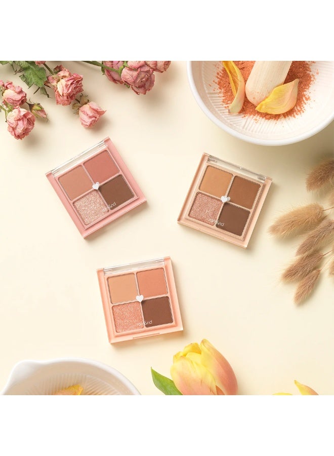 Rom&nd Better Than Eyes Original Series Four-Step Eyeshadow 03 Dry Ragras 6.5g - Image 4