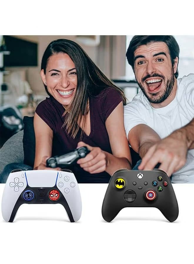 10 Pairs (20 pieces) Thumb Grip Stick Cover, Wireless Controllers Game Remote Joystick Cap, Fantastic Non-Slip Silicone Handle Protection Cover for PS5/PS4/Xbox/360/Nintendo Switch PRO - Image 4