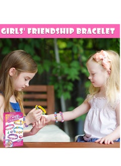 Daytoyz DIY Bracelet Making Kit for Girls, Arts and Crafts for Kids Ages 3 4 5 6 7, Friendship Bracelet Making Kit with Colour Bracelet/Stickers, Girls Birthday Presents for 3 4 5 6 7 Year Old  - Image 5
