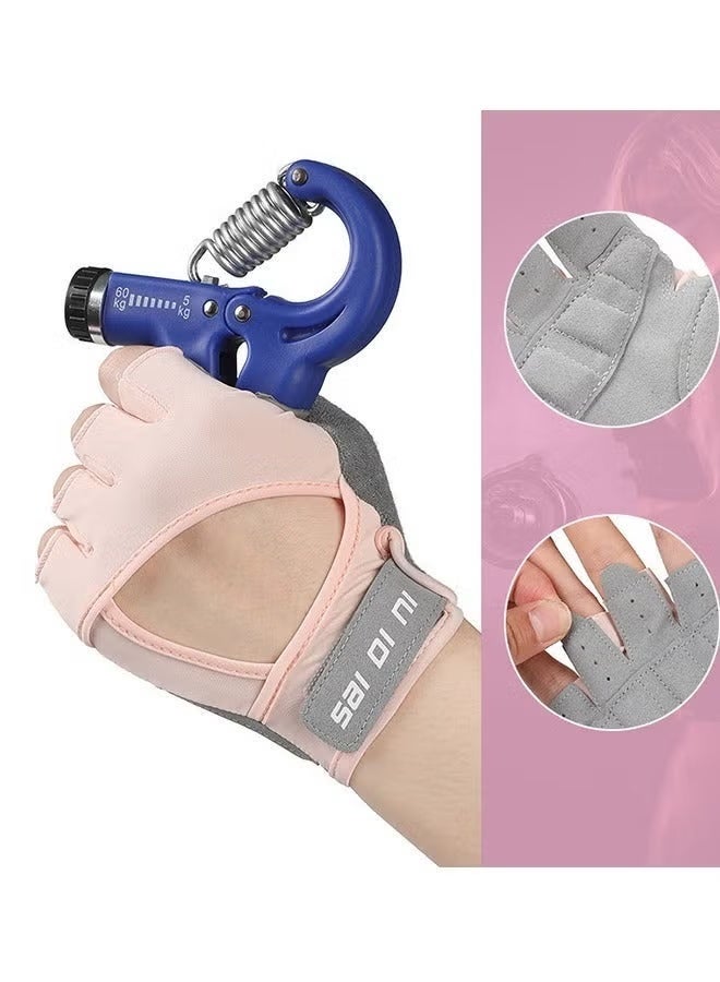 SAIDINI Gym Hand Gloves with Anti-skid and Wear-resistant, Comfortable Exercise Gloves and Breathable Gym Gloves Weight Lifting Gloves - Image 4