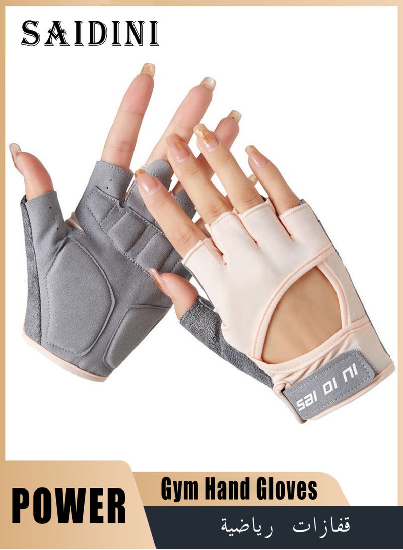 SAIDINI Gym Hand Gloves with Anti-skid and Wear-resistant, Comfortable Exercise Gloves and Breathable Gym Gloves Weight Lifting Gloves - Image 1