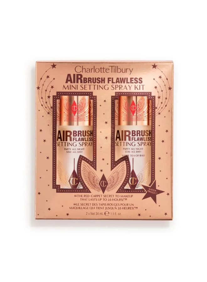 Charlotte Tilbury  Airbrush Flawless Mini Setting Spray Kit for Women | Best Price UAE