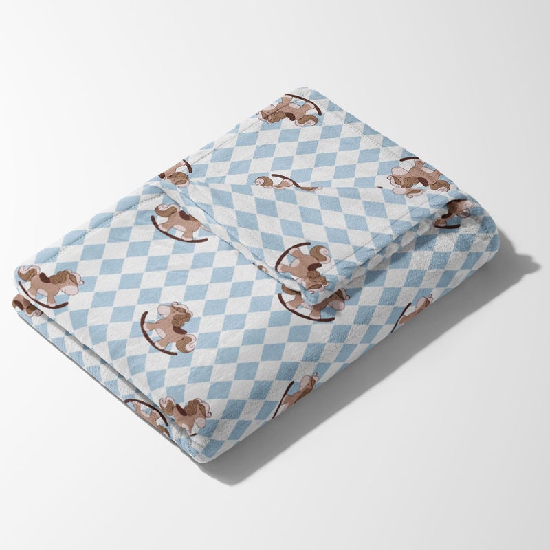 1ST STEP All Season Baby Blanket (Horse, 70 X 100 cms) - Image 3