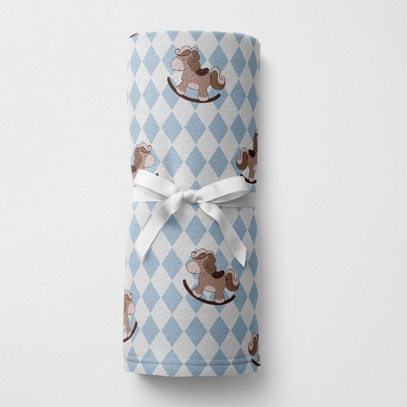 1ST STEP All Season Baby Blanket (Horse, 70 X 100 cms) - Image 4