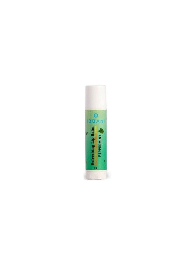 IBBANI Naturals Lip Balm Refreshing Peppermint - 5g Organic Lip Care for Women & Men, Softens & Lightens Dark Lips - Image 1