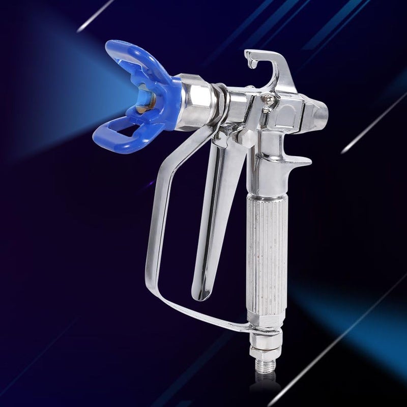 comfrt High Pressure Paint Gun, Stainless Steel Airless Paint Spray Gun Car Body Coating Sprayer Machine with Spray Tip and Guard for Home Decoration Construction Oil-Based Paint Construction - Image 2