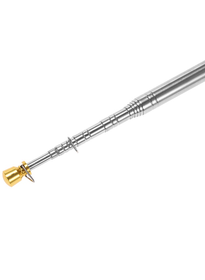 Aknur 2.5 Meters  Flagpole Stainless Steel Telescopic Flag Pole Black  Orange 0.143kg - Image 3