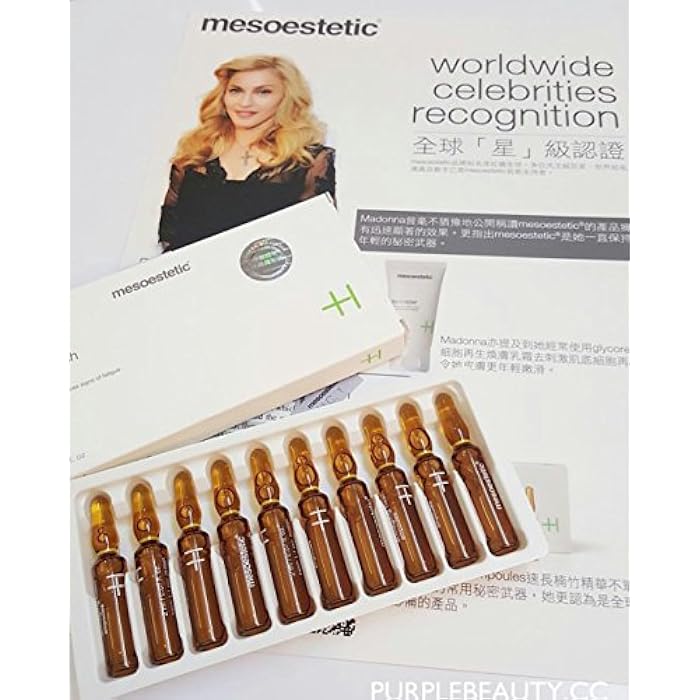 Mesoestetic Anti-aging Flash Ampoules20ml x 10/box - Image 5