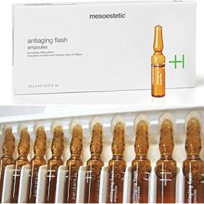 Mesoestetic Anti-aging Flash Ampoules20ml x 10/box - Image 4