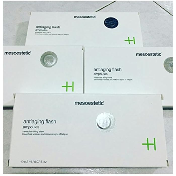 Mesoestetic Anti-aging Flash Ampoules20ml x 10/box - Image 3