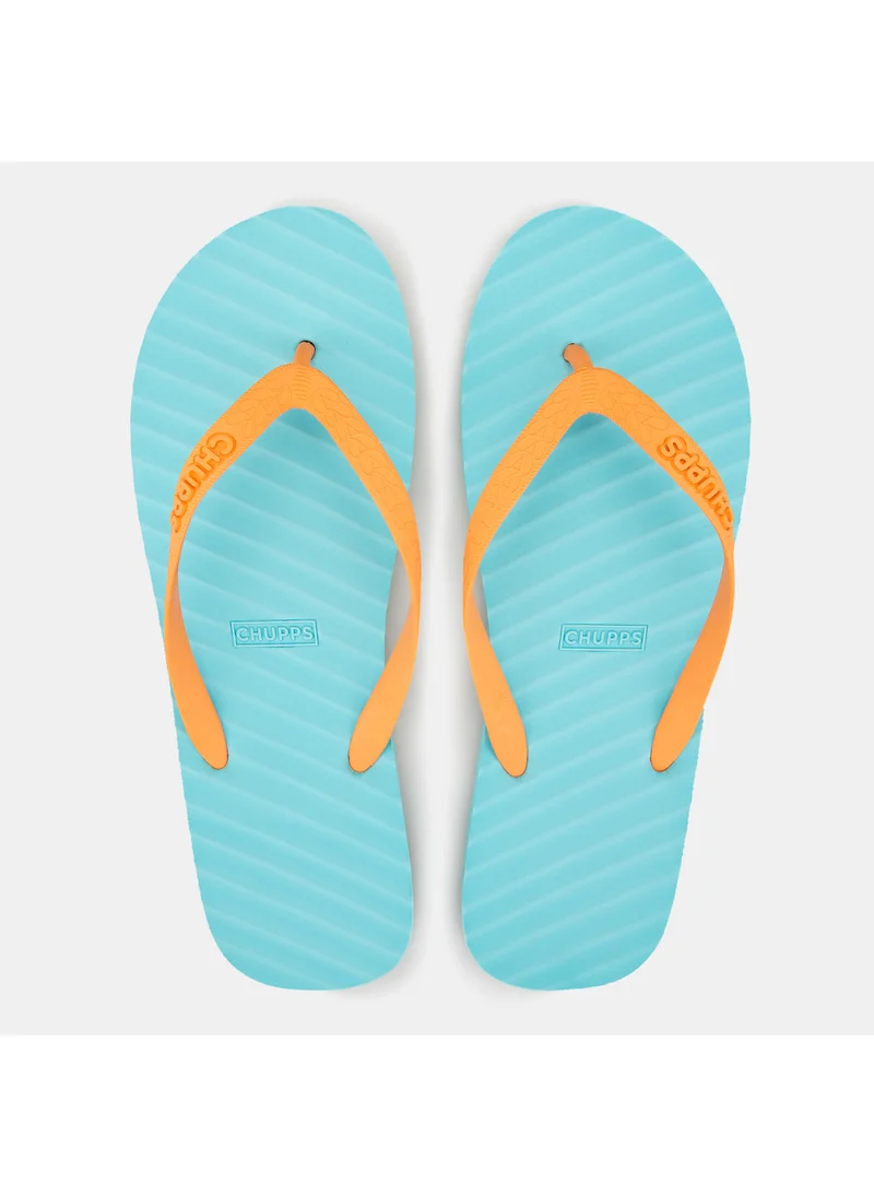 CHUPPS Men's Banana Leaf Flip Flops