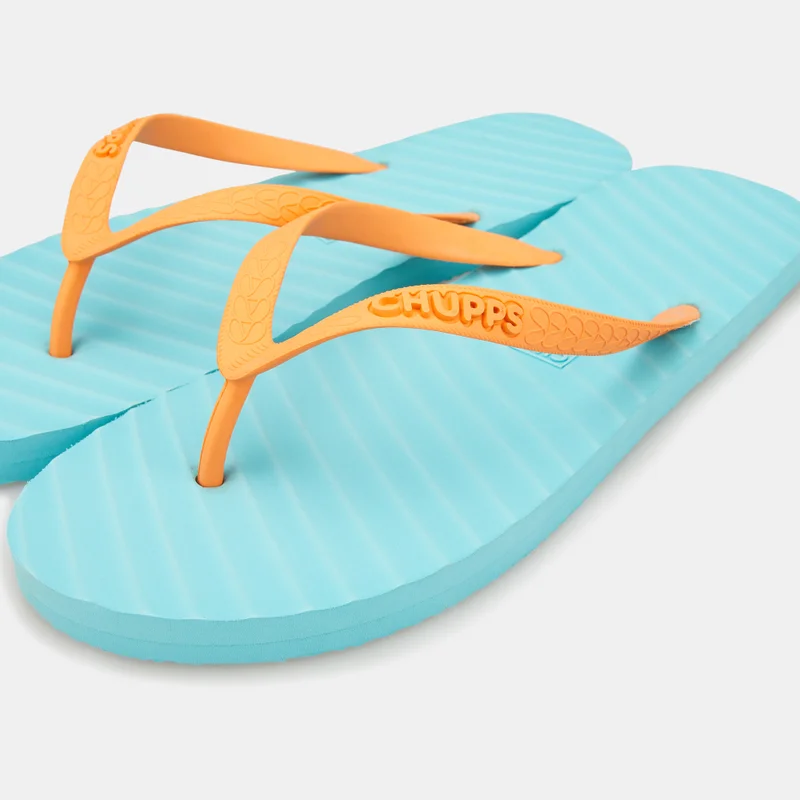 CHUPPS Men's Banana Leaf Flip Flops
