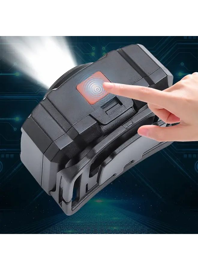 Hands Free Outdoor LED Flashlight Ultra Lightweight Night Light With 4 Modes Turbo High Medium Low Compact For Hiking Camping Night Running Cycling Emergency Headlamp Compatible With One Button Survival Gadgets Edc Camping Gear - Image 2