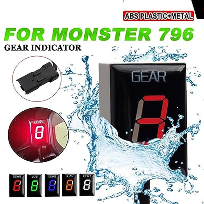 Wivplex Motorcycle Gear Indicator for Monster 796 - Image 2