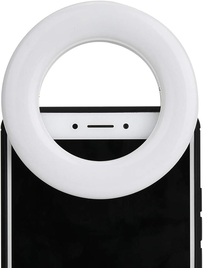 Selfie Light Portable LED Fill Light 3 Color Modes Adjustable Brightness Rechargeable Universal Clip - Image 3