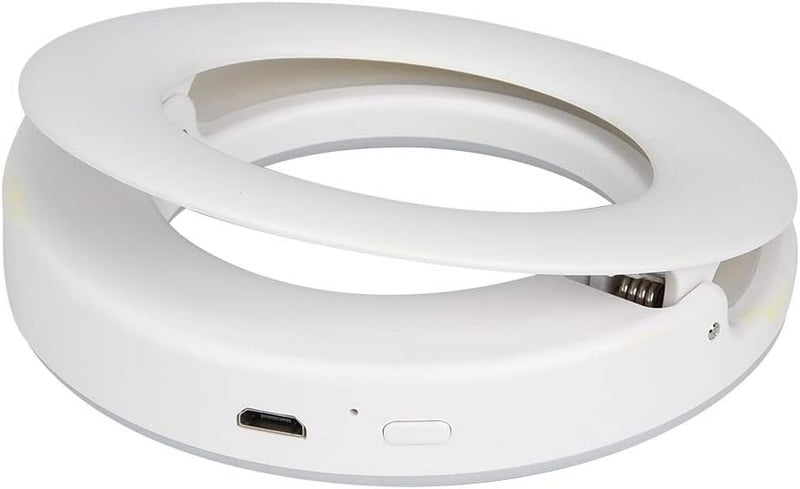 Selfie Light Portable LED Fill Light 3 Color Modes Adjustable Brightness Rechargeable Universal Clip - Image 2