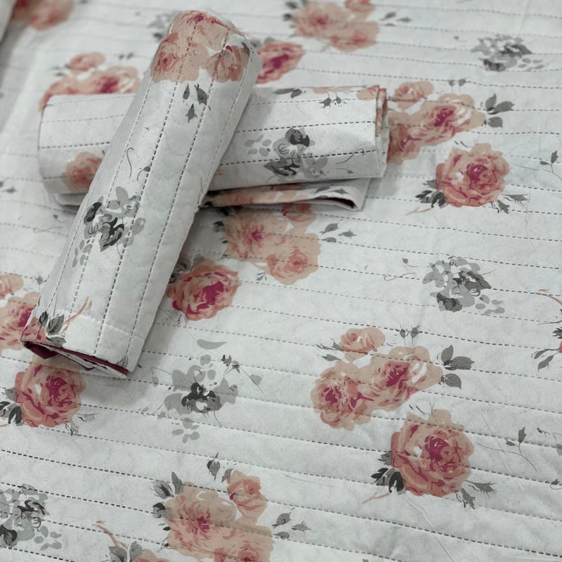 Luxury Reversible Dohar with Pillow Covers - Wrinkle-Free, Soft & Lightweight, Multi-Use, Imported Fabric - Image 1