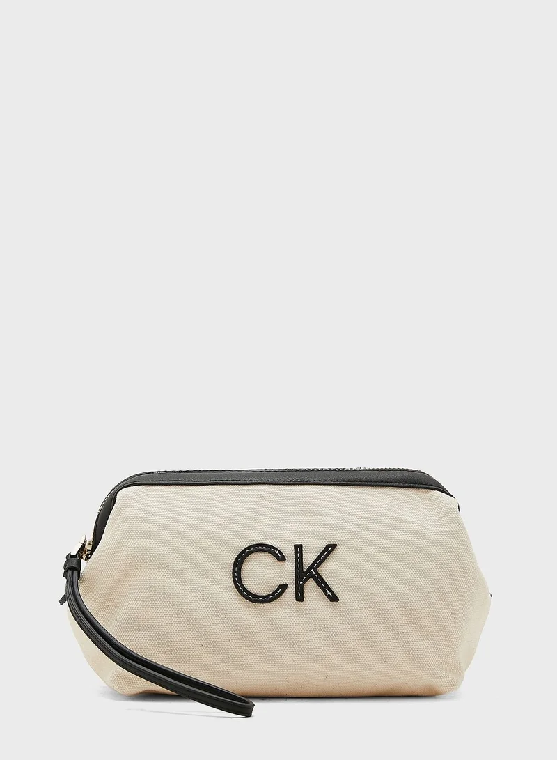 CALVIN KLEIN Canvas Resort Washbag