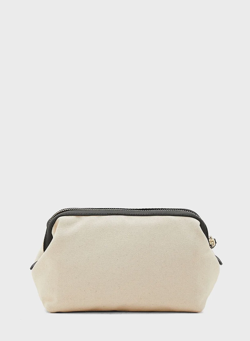 CALVIN KLEIN Canvas Resort Washbag