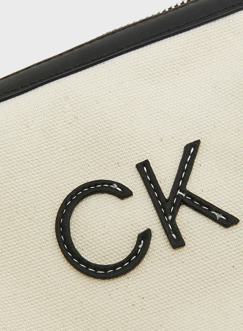 CALVIN KLEIN Canvas Resort Washbag