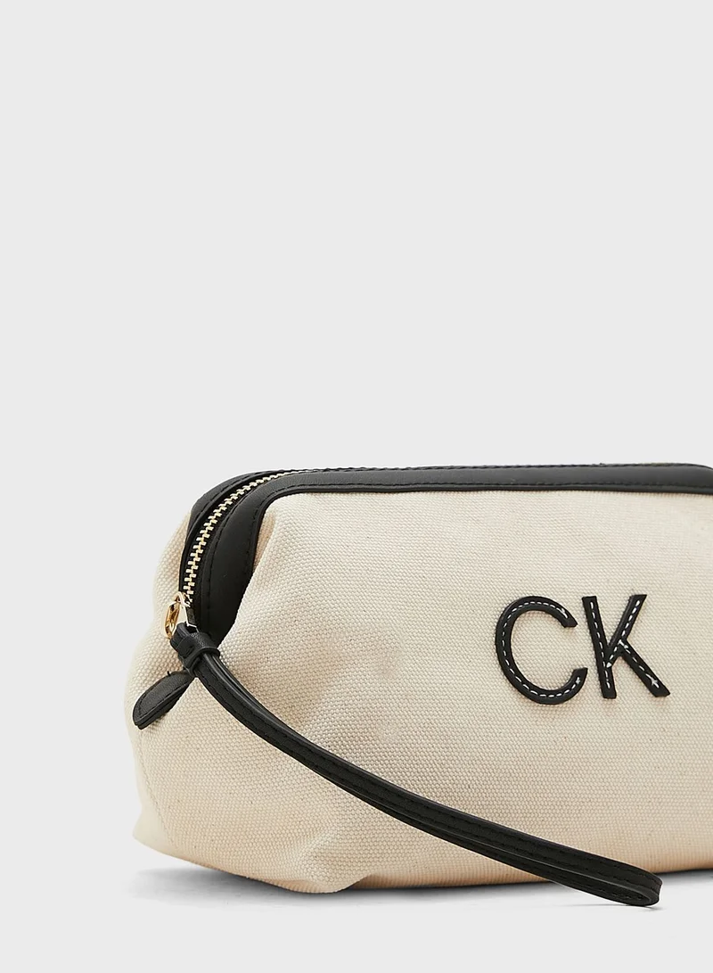 CALVIN KLEIN Canvas Resort Washbag