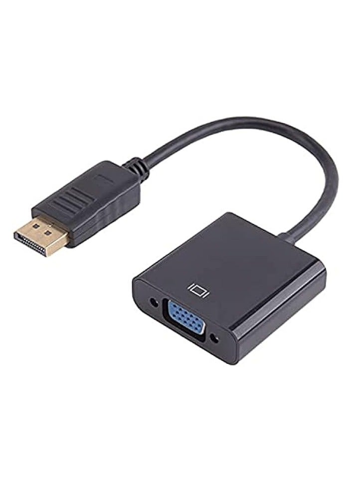 erorex Dp To VGA Male to Female Adapter, for DP Device Computer and Older Generation PC - Image 1