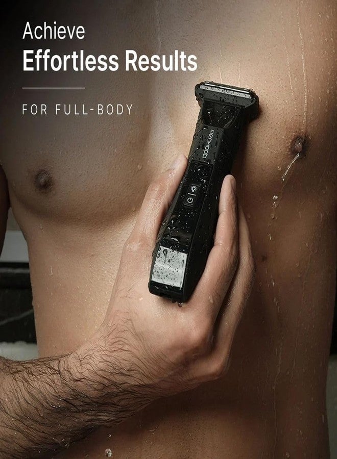 MENHOOD Trimmer 4.0 Foil and Ceramic Dual Head Body Ball Pubic Hair Trimmer for Men Manscaping Closest Shave No Nicks IPX7 Waterproof LED Spotlight USB-C 150 Min - Image 5