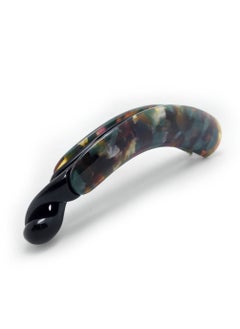 Noble Leopard Banana Hair Clip 1 PCSH09DarkGreen