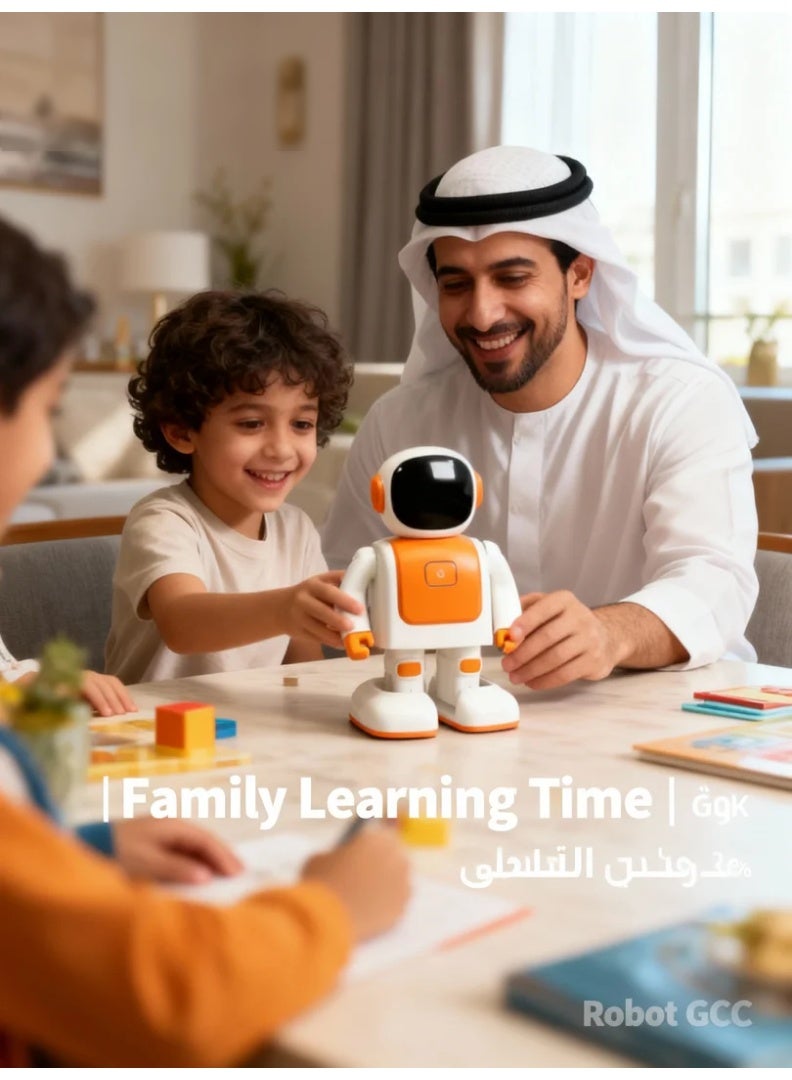 روبرت – هدية مثالية للأطفال | روبوت راقص بسماعة بلوتوث | تطبيق للتحكم بالرقصات | تفاعل بالإيماءات | لعبة ذكية تعليمية - Image 3