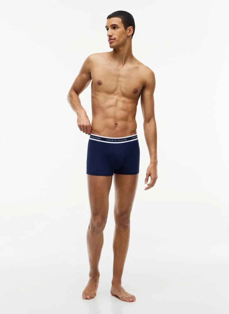 Tommy Hilfiger  3-Pack Signature Logo Waistband Trunks for Men | Best Price UAE