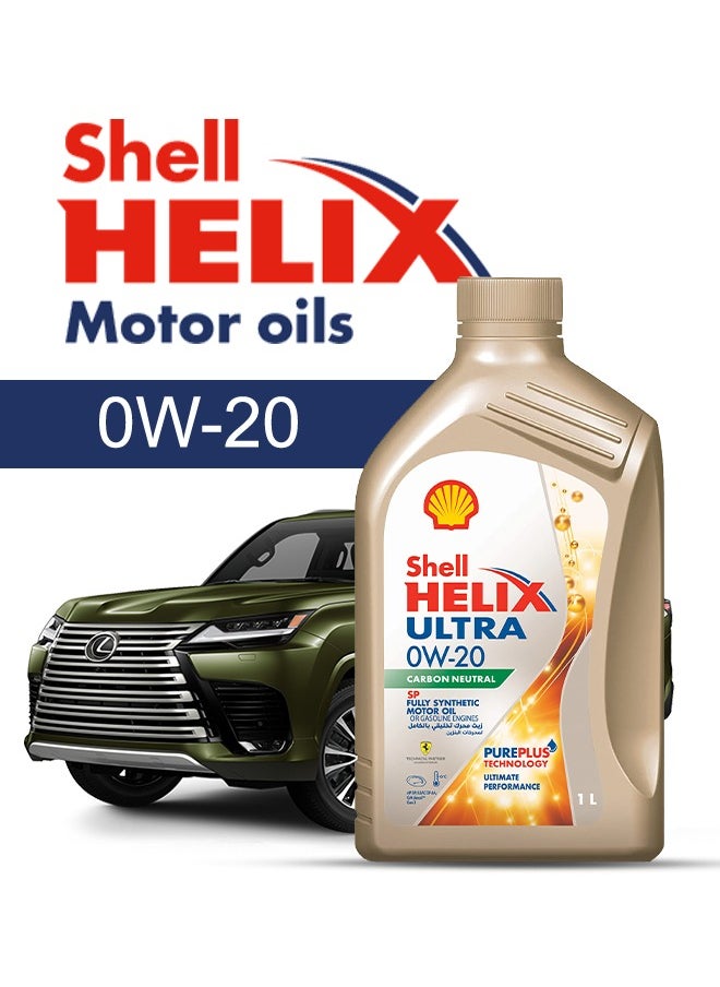 Shell Engine Oil – For Lexus LX 450d V8 Diesel 2021 - 2015، 10 Liter،  0w20 Shell - 2015 2016 2017 2018 2019 2020 2021 