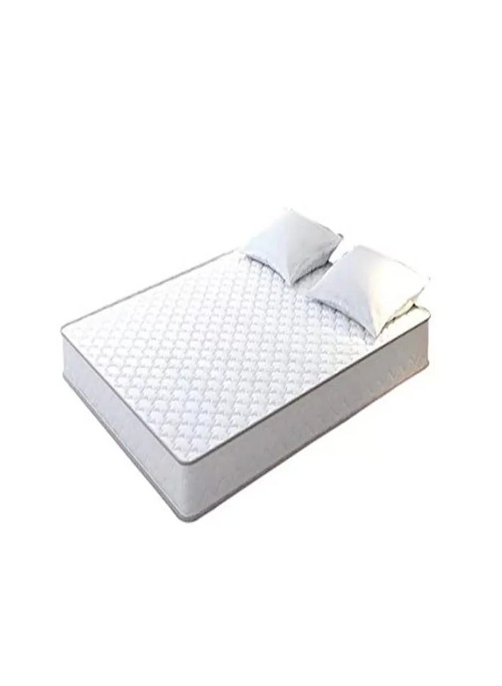 جالاكسي ديزاين مرتبة جالاكسي بونيل كينغ بسُمك 6 إنش، باللون الأبيض – الارتفاع 21 سم × العرض 180 سم × العمق 200 سم - Image 1