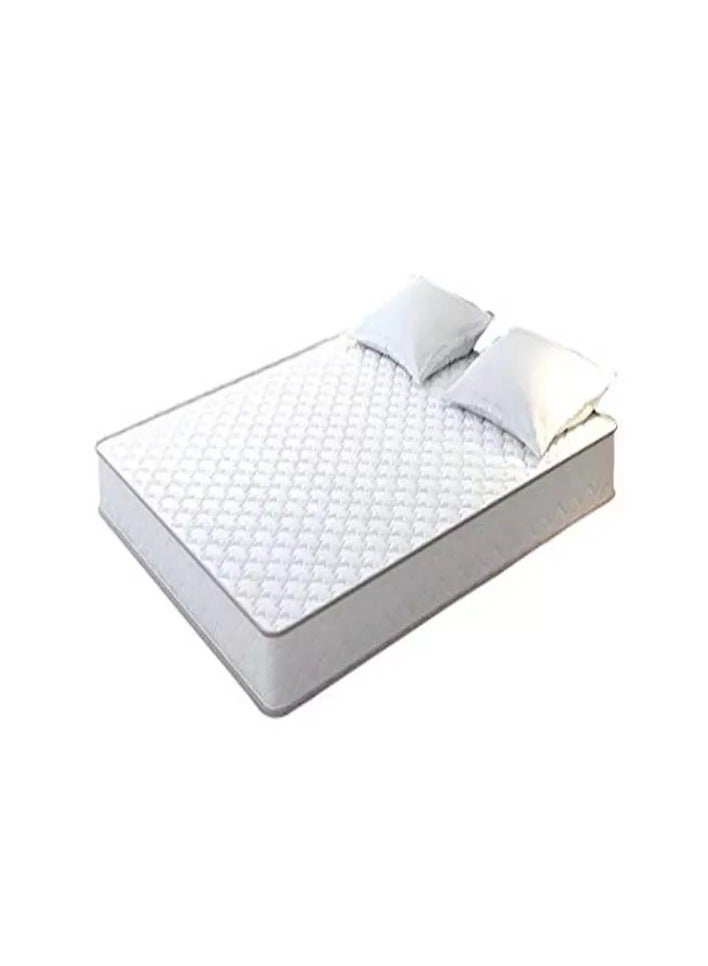 جالاكسي ديزاين مرتبة جالاكسي بونيل كينغ بسُمك 6 إنش، باللون الأبيض – الارتفاع 21 سم × العرض 180 سم × العمق 200 سم - Image 3