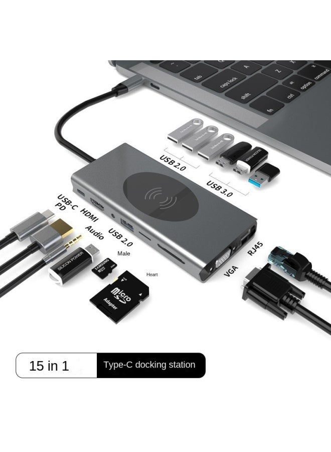 نيوترل محطة الإرساء متعددة الوظائف صندوق القرص الصلب المحمول Ssd M.2 محطة التوسعة - Image 1