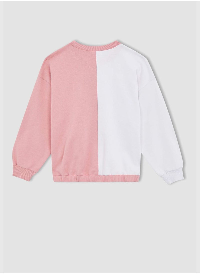 DeFacto Disney Mickey & Minnie Licenced Regular Fit Long Sleeve Sweatshirt  - Image 4